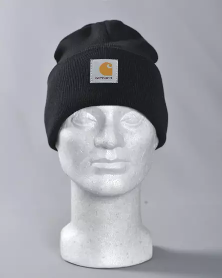 Carhartt Watch Hat Pipo - Musta - Pipot - I020222.89 - 1