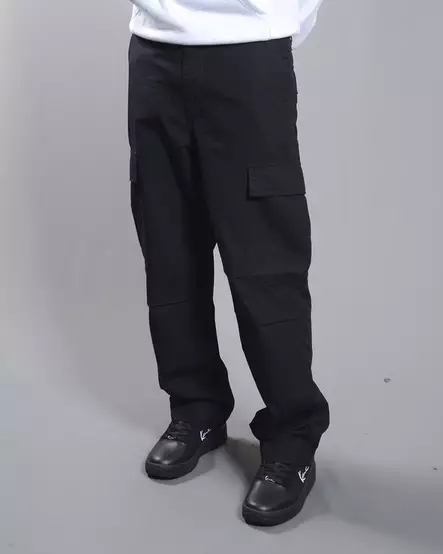 Carhartt WIP Reg. Reisitaskuhousu Black - Baggy Jeans - I032467.89.02 - 1