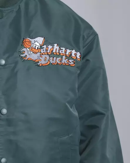 CARHARTT WIP Flaming Ducks Nylon Bomber - Miesten takit - I034510.2VO - 2